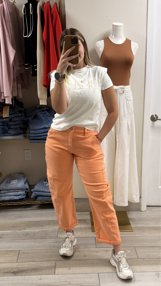 Barrel Jeans Orange